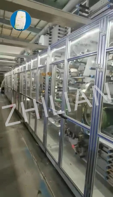 Tipo linea di produzione del pannolino del bambino 500 pc/min di T