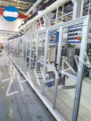 170mm 210mm Mini macchina per la produzione di assorbenti igienici da donna 1600 pz/min