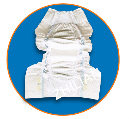 Macchina elastica piena 450ppm del pannolino del bambino della cintura a 600ppm