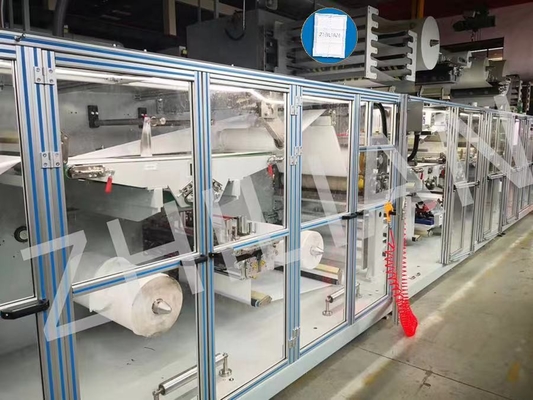 Lenzuolo infermieristico a cinque strati sotto la macchina pad 800 mm di larghezza