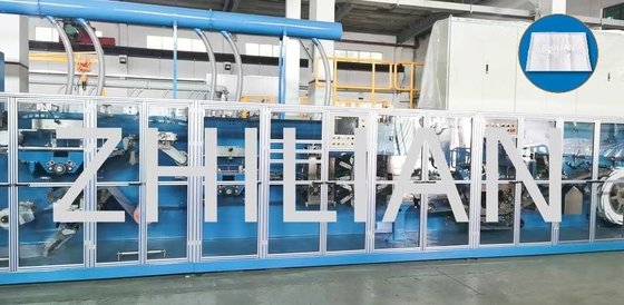 Macchina monouso per cuscinetti infermieristici Medical 200 m / min
