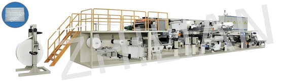 Macchina 170 m./min 300 m./min di Underpad dello strato dell'ospedale