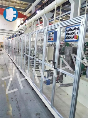 Macchina del tovagliolo sanitario delle donne di Mini Sanitary Napkin Making Machine