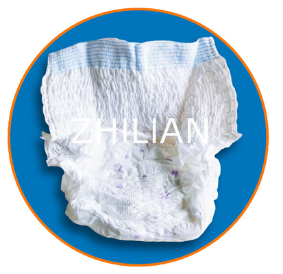 Spappoli i pantaloni mestruali femminili del pannolino del centro che fanno la macchina 350pcs/min