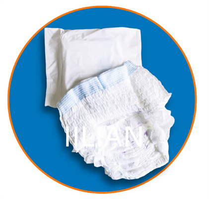 M / Macchina eliminabile 350pcs/min dei pantaloni di periodo mestruale di L/XL